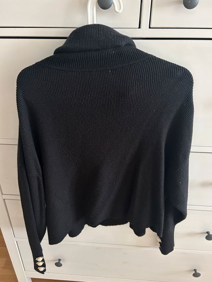 Zara Knit Sweater Rollkragenpullover schwarz S in Kaiserslautern