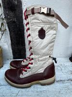 Tommy Hilfiger Langschaft Stiefel Schnüren beige braun Gr39 Nordrhein-Westfalen - Leverkusen Vorschau