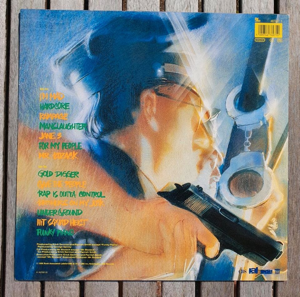 LP EPMD Business as usual Rap Hip Hop Vinyl 1990 in Husum