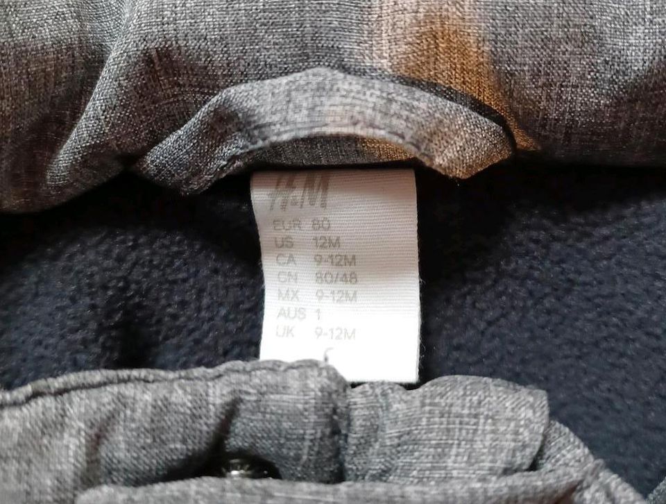 H&M Jacke Größe 80 in Leinburg