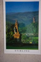 Scotland Postkarte Robert the Bruce Statue Stirling Sachsen - Zobes Vorschau