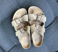 Birkenstock Arizona Soft Footbed - Taupe Suede - Gr. 43 Bonn - Nordstadt  Vorschau