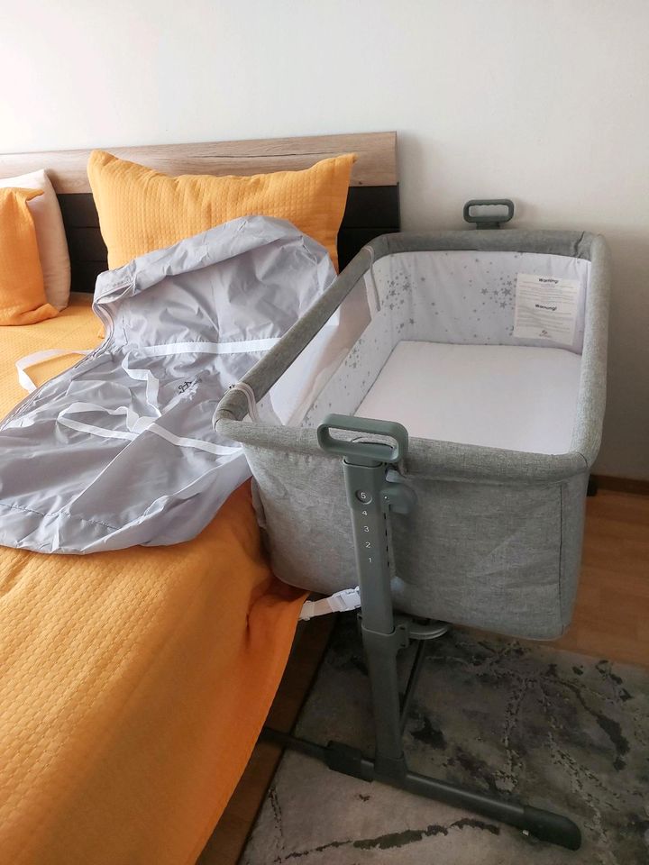 KESSER® Zustellbett Hubi 3in1 Baby Beistellbet in Offenbach