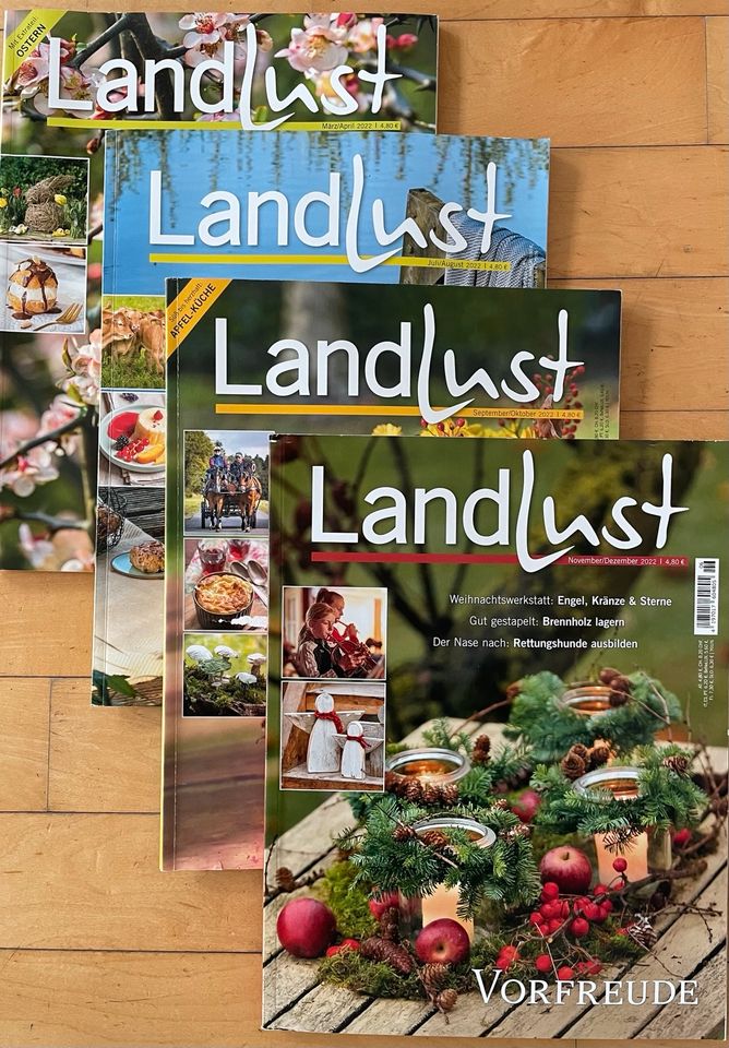 Landlust Zeitschriften aus 2022 in Marbach am Neckar