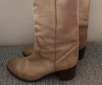 Stiefeletten beige / echtes Leder Gr. 39 Bayern - Schweinfurt Vorschau