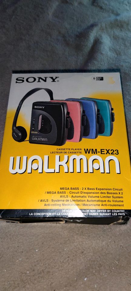 SONY WALKMAN. (WM-EX23) # Top incl. Orig. Kopfhörer und Verpackun in Bautzen