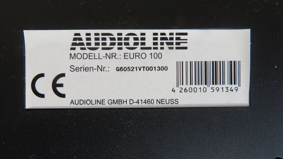 Telefon "Audioline" Euro 100 Mobilteil, Ladeschale in Bad Liebenzell