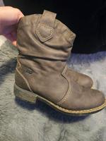 Braune gefütterte Rieker Boots Stiefel 38 Leder Niedersachsen - Stade Vorschau