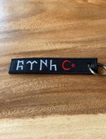 Schlüsselanhänger Göktürk Türk Key Chain bestickt Nordrhein-Westfalen - Bestwig Vorschau