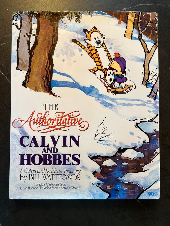 The Authoritative Calvin and Hobbes Comic in Simmerath