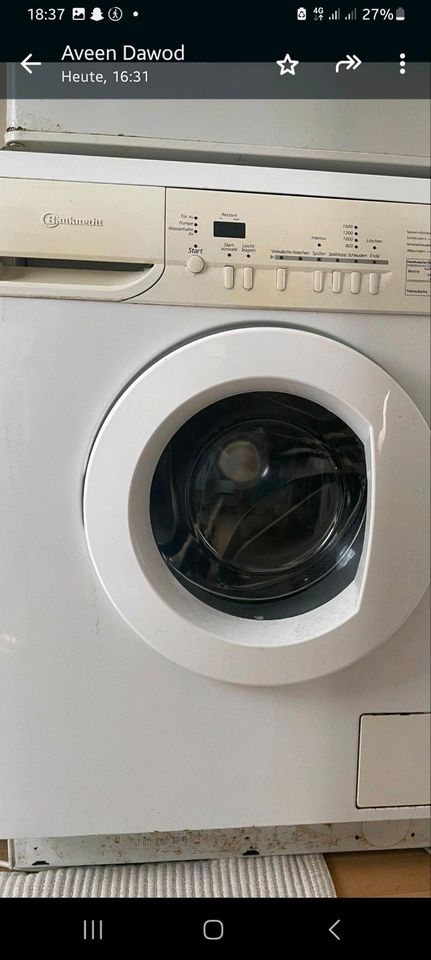 Waschmaschine in Mülheim (Ruhr)