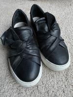 Schwarze Lederschuhe Sneaker Slip Ons - Sacha Niedersachsen - Göttingen Vorschau