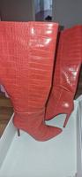 Neue Stiefel Größe 38 – Farbe Rot – Nie getragen – Mit Karton – Hessen - Hanau Vorschau