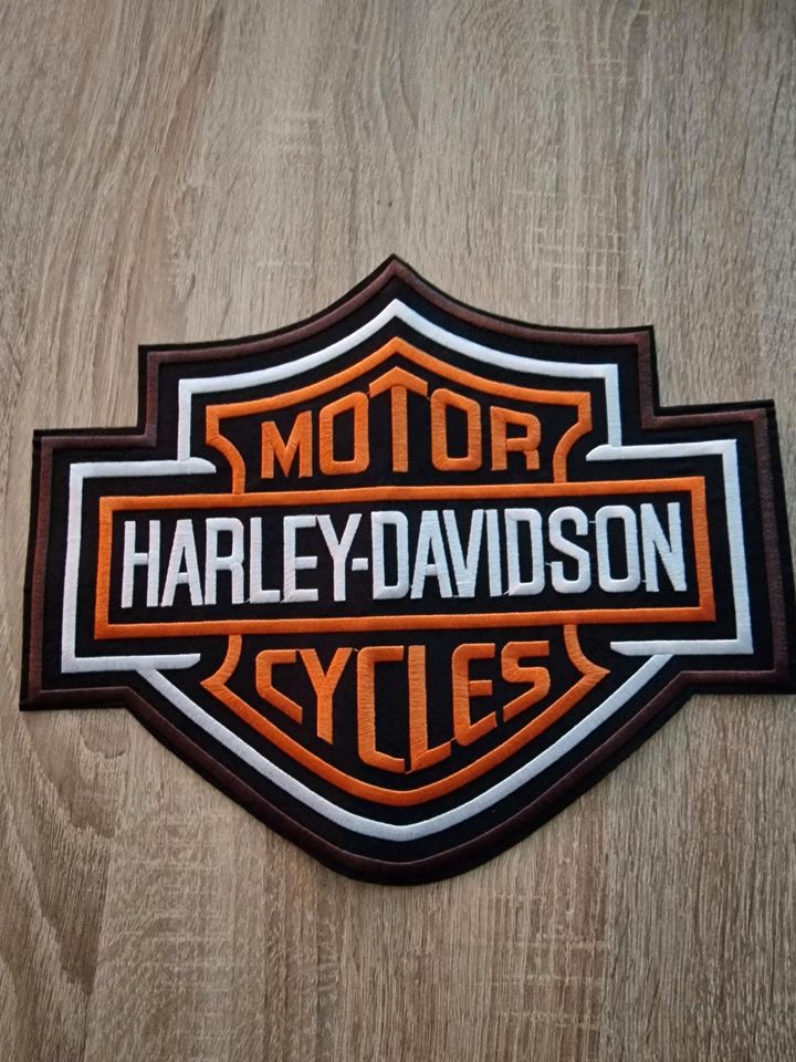 Harley Davidson  Aufnäher/Aufbügler gross in Stuttgart