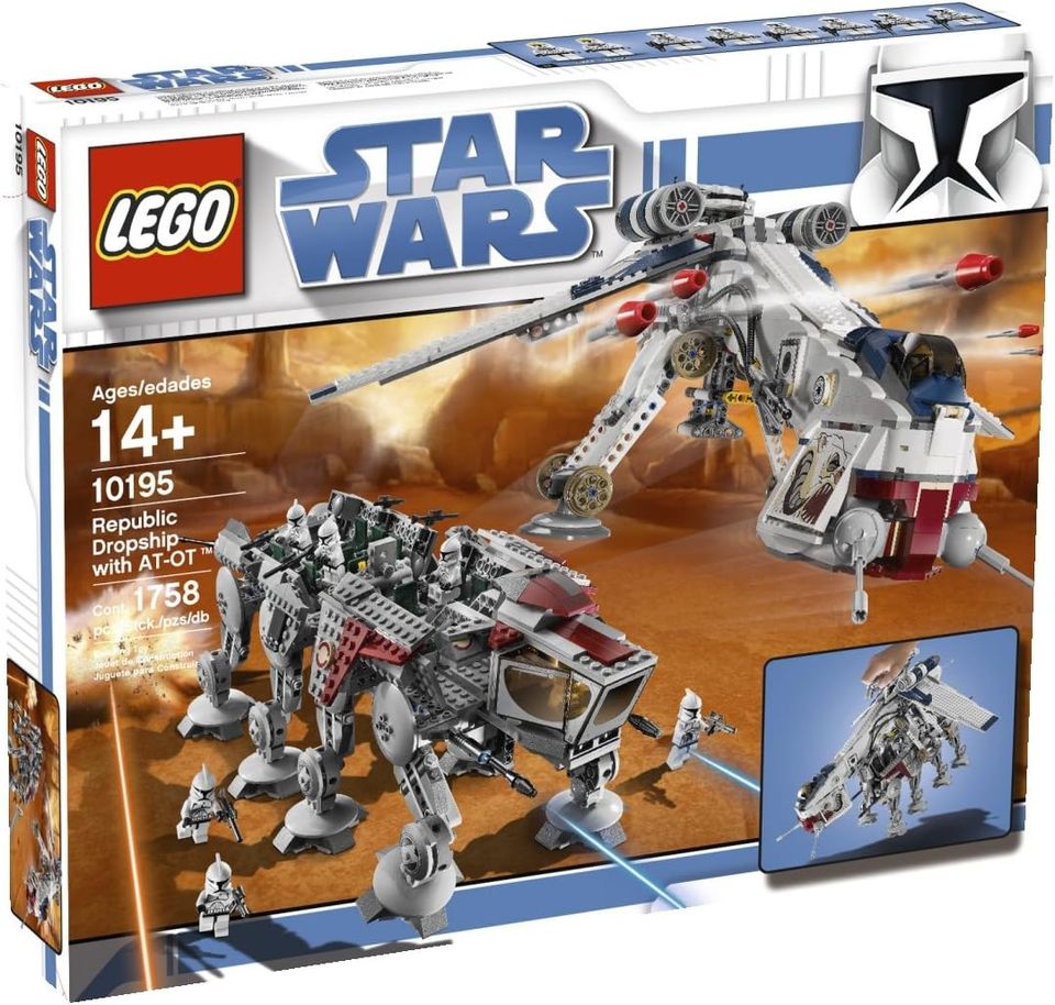 Lego 10195 REPUBLIC DROPSHIP Neu und original verpackt/versiegelt in Rudersberg