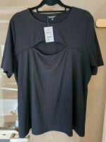 T-Shirt mit Cut-Out Größe XL M&S Mode neu schwarz Nordrhein-Westfalen - Grevenbroich Vorschau