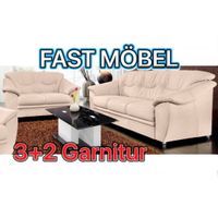 NEU! Polstergarnitur Savona 3+2 Sofa ! Altara Nubuck Natur Nordrhein-Westfalen - Löhne Vorschau