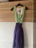 Dirndl Wenger Gr. 34 lila/grün Bayern - Penzberg Vorschau