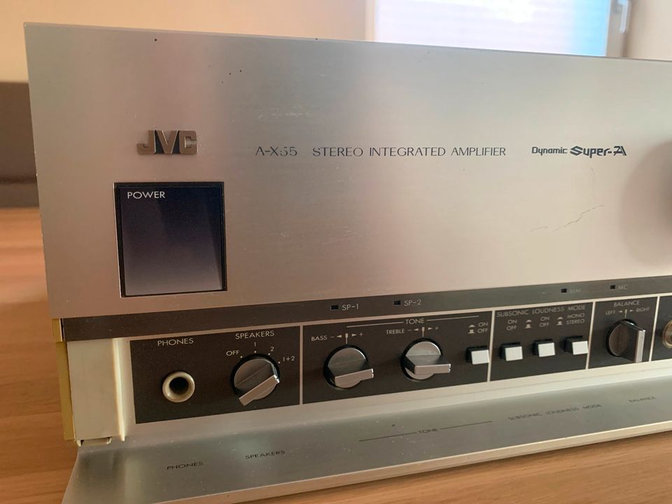 JVC A-X 55 Vollverstärker Retro 80er Verstärker Selten TOP ax55 in Südlohn