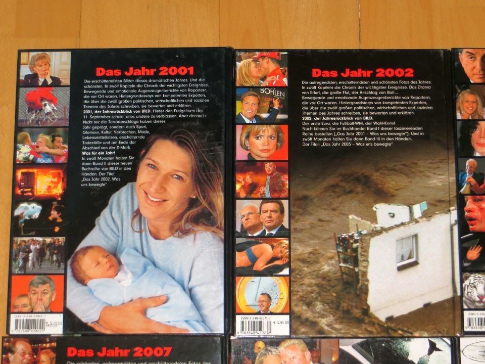 17 BILD Jahrbücher - 2001-2017 Das Jahr im Bild - Was uns bewegte in Karlstein