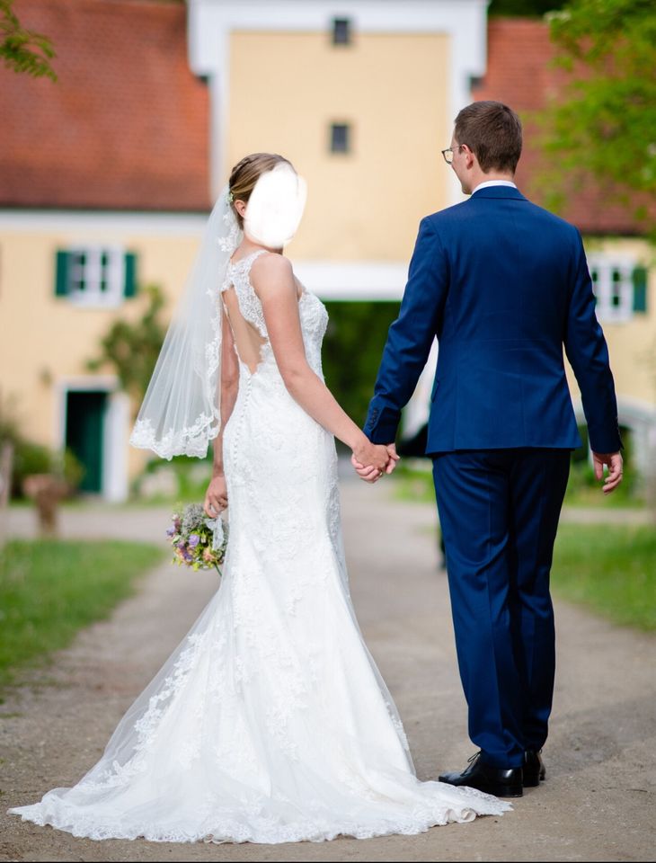 Brautkleid Hochzeitskleid S 36 Fit&Flair Modeca Anise in Schwaikheim