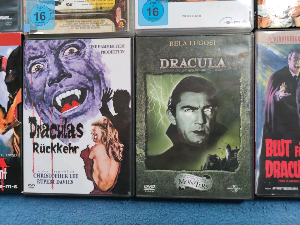 Dracula DVDs Sammlung 19 DVDs Kult in Meinersen