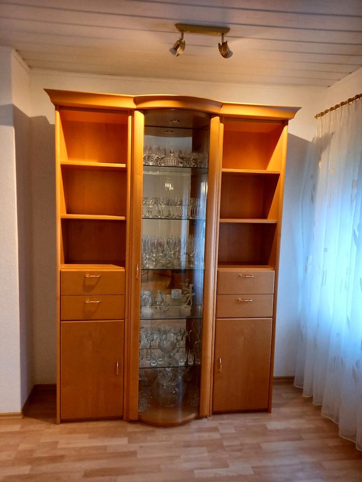 Wohnzimmer Schrank Glas Vitrine Haushaltsaufl in Lichtenfels