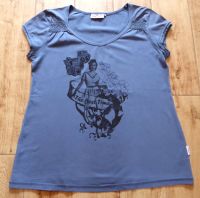 Star Collection Shirt Sommer T-Shirt Blau Kurzarm Gr. 42 Damen-Sh Schleswig-Holstein - Flintbek Vorschau