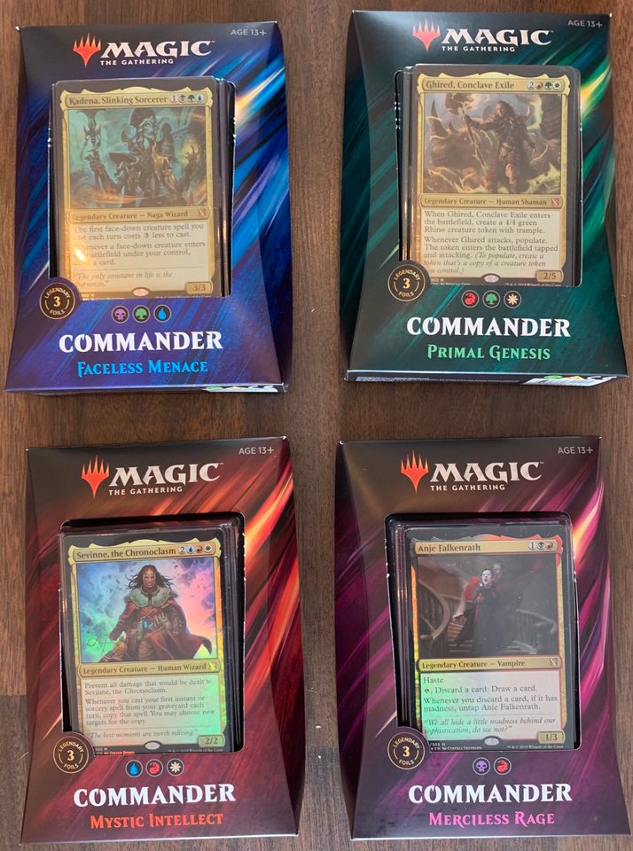 Magic the Gathering - MtG - Commander Decks Deu/Eng in Bergheim