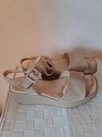 Gabor Sandalen Gr.40 61/2 in beige Hessen - Idstein Vorschau