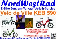 E-Bike Velo de Ville Compaktrad KEB 590 Niedersachsen - Otterndorf Vorschau