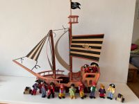 Piratenschiff Holz Piraten Kanone groß Segel Baden-Württemberg - Simmozheim Vorschau