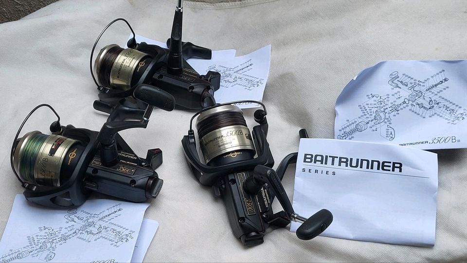 Shimano Baitrunner 3500B Drilling mit Service in Esslingen