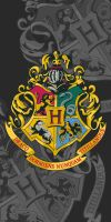 Harry Potter Hogwarts Wappen Duschtuch Strandtuch  70 x 140cm Nordrhein-Westfalen - Emmerich am Rhein Vorschau