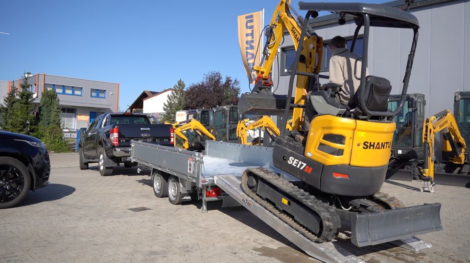 Bagger-Arbeiten mit 1,8t Minibagger, 3,5t Kipper und Rüttelplatte in Gerstetten