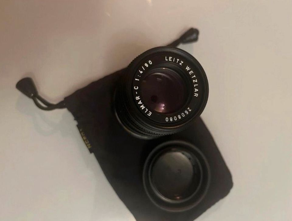 Leitz Wetzlar Elmar-C 90 mm 1:4 Leica Objektiv in Feucht