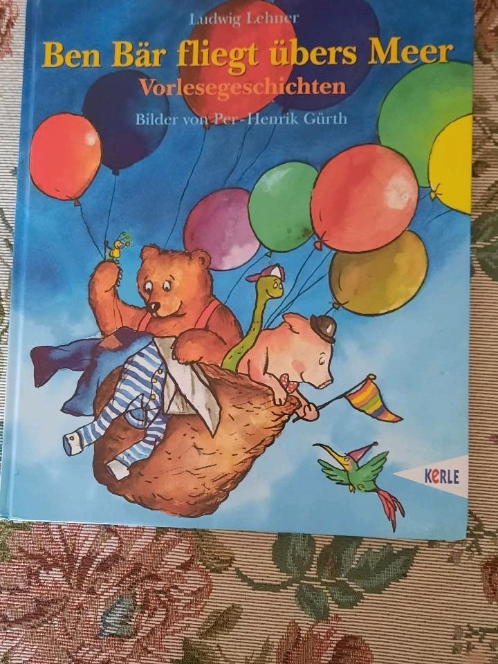 Buch Kinder Ben Bär fliegt über's Meer Vorlesegeschichte in Ginsheim-Gustavsburg