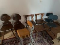 Verschiedene Stühle antik Brettstuhl Design Hocker etc. Baden-Württemberg - Waibstadt Vorschau