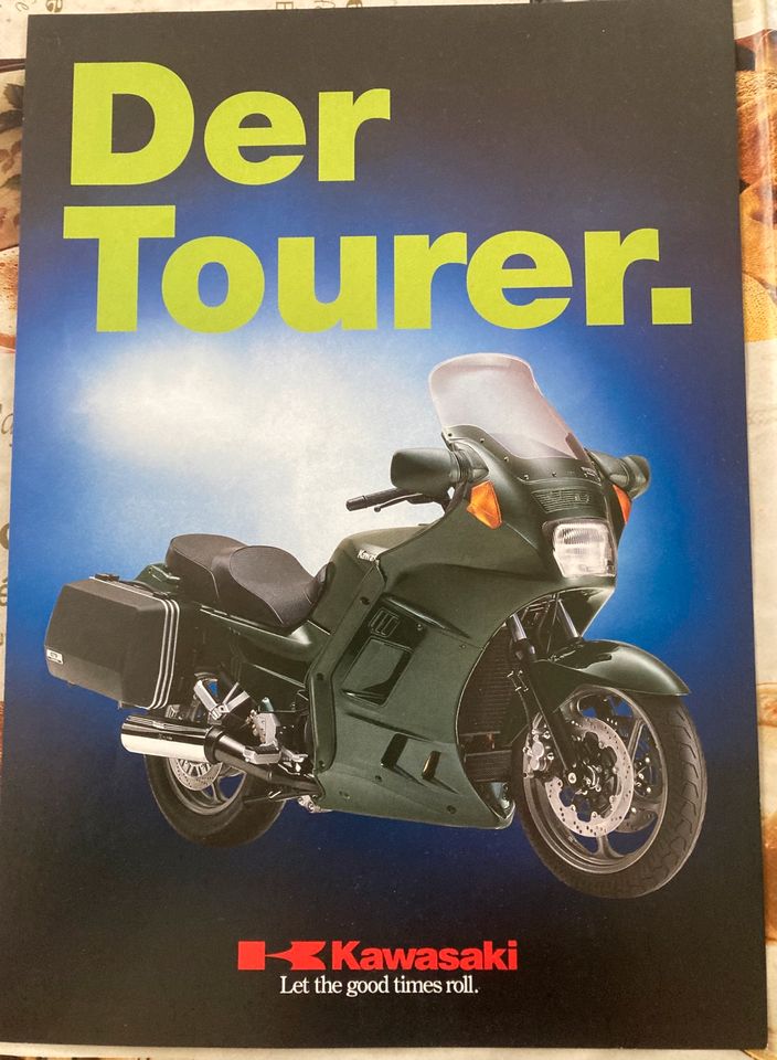 Kawasaki GTR 1000 Der Tourer Händler Prospekt in Jörl