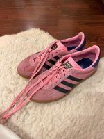 Adidas Gazelle Indoor 39 1/3 Velour Pink Violett Gold Samba Sachsen - Thiendorf Vorschau