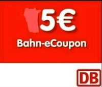 4x 5€ DB Deutsche Bahn Gutschein für alle Super/Spar/Flex-Tickets Bayern - Untersiemau Vorschau