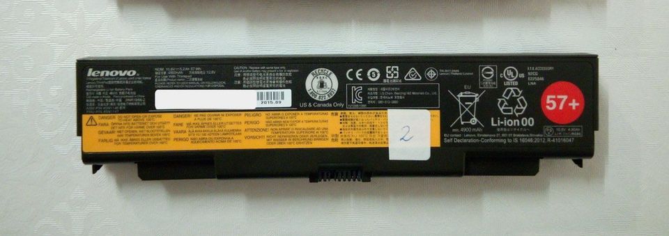 Lenovo ThinkPad Akku Batterie 57+ 6Zellen 45N1146 45N1147 0C52863 in Gerlingen