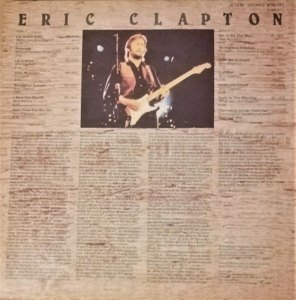 LP Eric Clapton - Eric Clapton NEU Schallplatte MINT in Erfurt