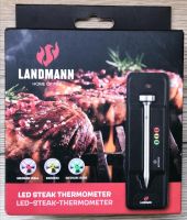 3-color LED Steak Lachs Fleisch Thermometer für Grill Ofen Pfanne Nordrhein-Westfalen - Werl Vorschau