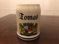 BIERKRUG mit Namen TOMAS / 0,5l / Bayern Wappen / Top Zustand Eimsbüttel - Hamburg Niendorf Vorschau