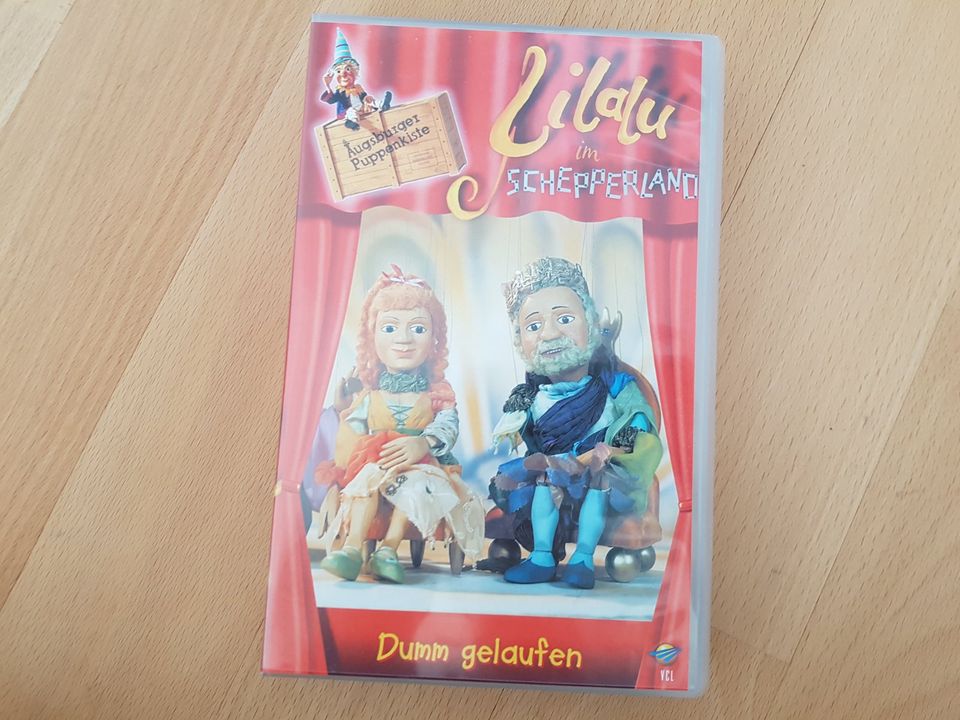 Augsburger Puppen-kiste VHS Video-kassette Lilalu im Schepperland in Stuttgart