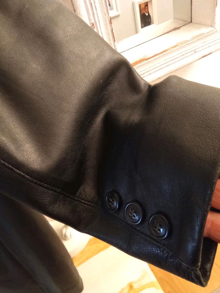 Lederjacke Gipsy lang Gr XXL SCHWARZ wie Neu in Drensteinfurt