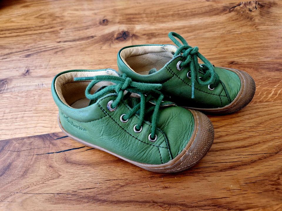 Grüne Naturino Cocoon Lauflernschuhe, Leder Gr. 22 (21) in Ingolstadt