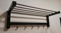 Ikea TJUSIG Garderobe mit Hutablage schwarz Berlin - Neukölln Vorschau