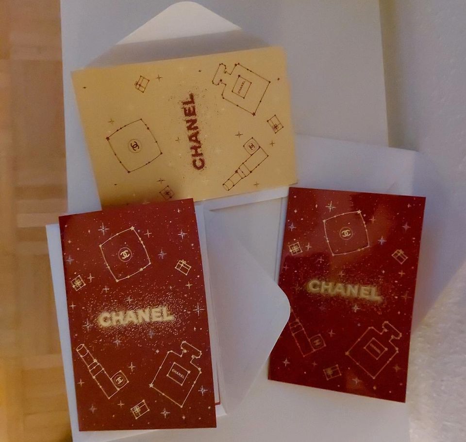 Chanel 3x Geschenkkarte 16x11cm ♡ NEU | Je 7€ in Hamburg